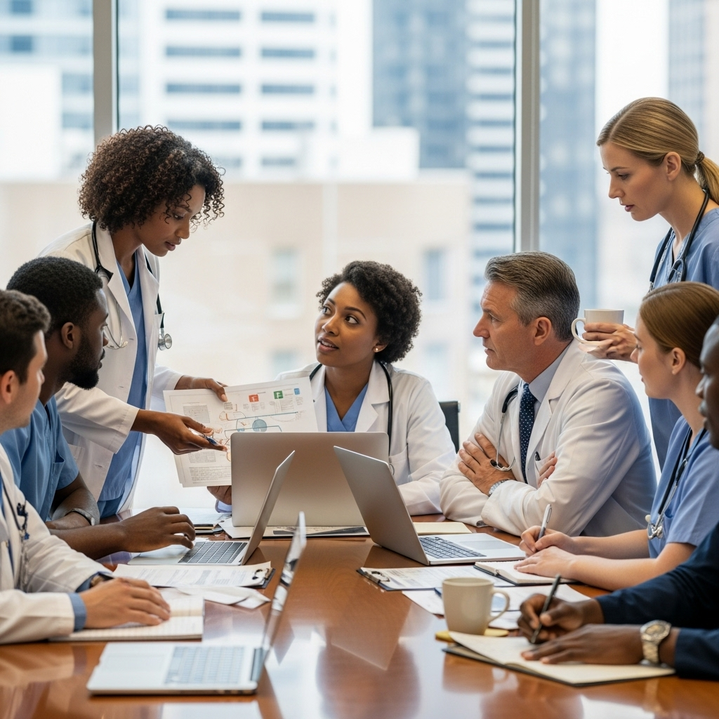 Healthcare team collaboration